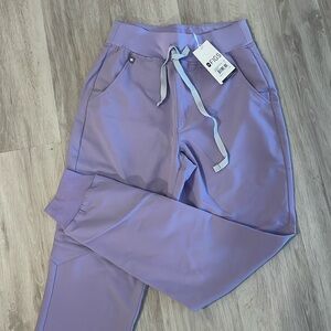 High wasted figs joggers